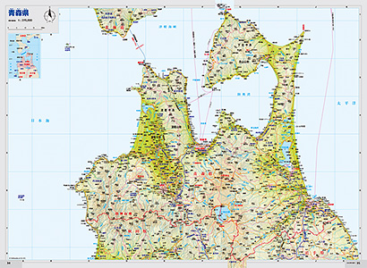 青森県地図
