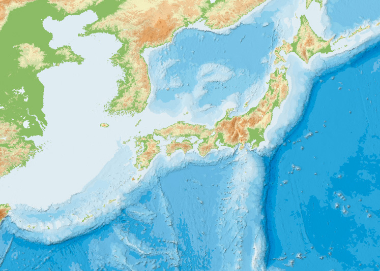 日本地図画像