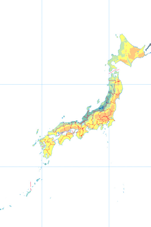 『日本の降水量＿１月』