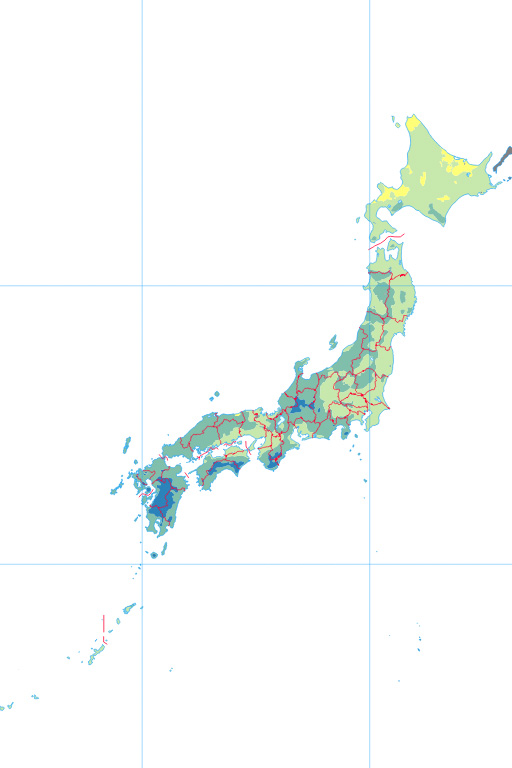 『日本の降水量＿７月』