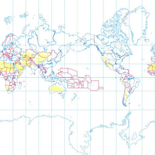 『世界の土壌図＿砂漠土』